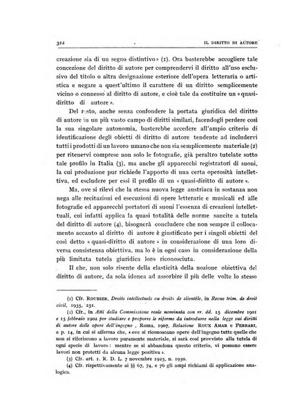 Il diritto di autore rivista giuridica trimestrale della Societa italiana degli autori ed editori