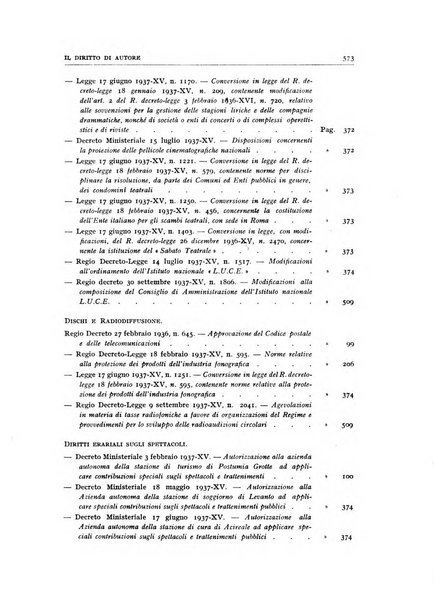 Il diritto di autore rivista giuridica trimestrale della Societa italiana degli autori ed editori