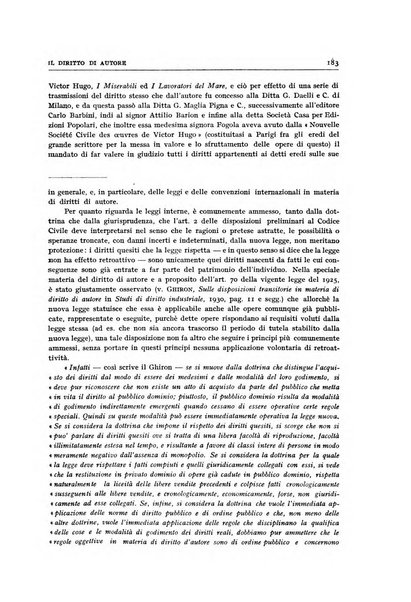 Il diritto di autore rivista giuridica trimestrale della Societa italiana degli autori ed editori