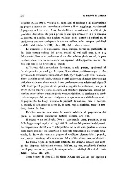 Il diritto di autore rivista giuridica trimestrale della Societa italiana degli autori ed editori