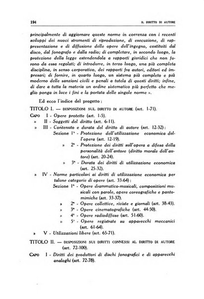 Il diritto di autore rivista giuridica trimestrale della Societa italiana degli autori ed editori