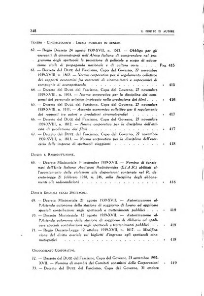 Il diritto di autore rivista giuridica trimestrale della Societa italiana degli autori ed editori