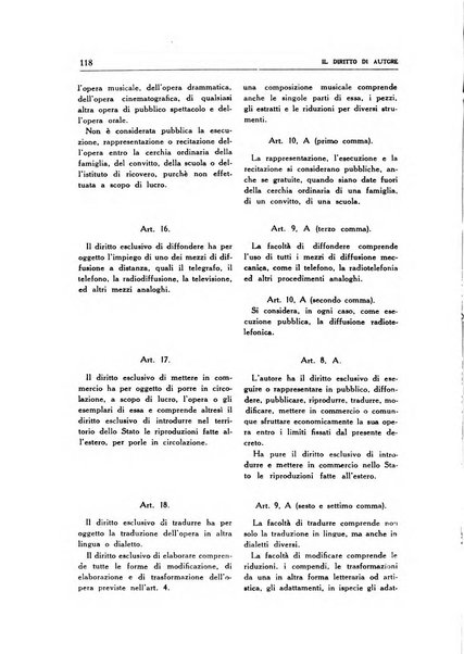 Il diritto di autore rivista giuridica trimestrale della Societa italiana degli autori ed editori