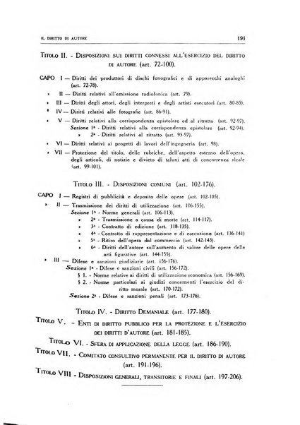 Il diritto di autore rivista giuridica trimestrale della Societa italiana degli autori ed editori