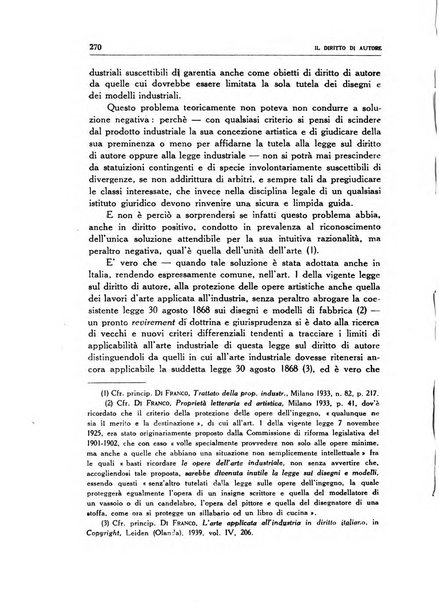 Il diritto di autore rivista giuridica trimestrale della Societa italiana degli autori ed editori