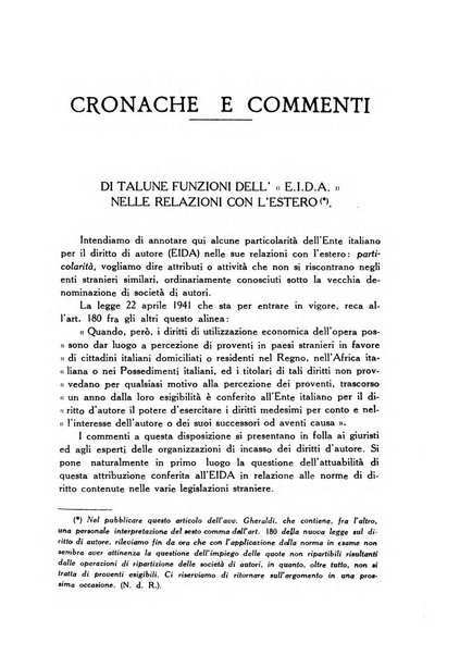 Il diritto di autore rivista giuridica trimestrale della Societa italiana degli autori ed editori