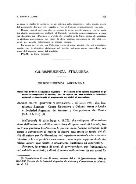 Il diritto di autore rivista giuridica trimestrale della Societa italiana degli autori ed editori