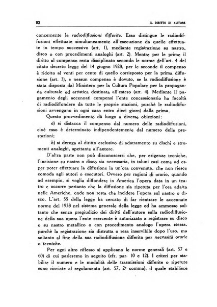 Il diritto di autore rivista giuridica trimestrale della Societa italiana degli autori ed editori