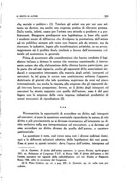 Il diritto di autore rivista giuridica trimestrale della Societa italiana degli autori ed editori