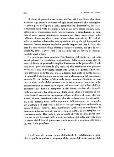 Il diritto di autore rivista giuridica trimestrale della Societa italiana degli autori ed editori