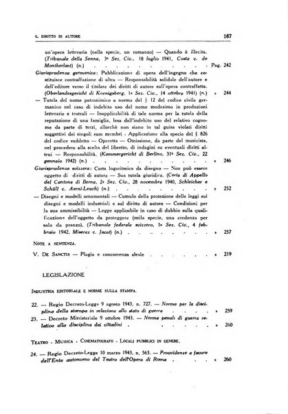 Il diritto di autore rivista giuridica trimestrale della Societa italiana degli autori ed editori