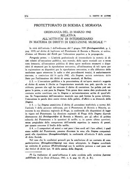 Il diritto di autore rivista giuridica trimestrale della Societa italiana degli autori ed editori