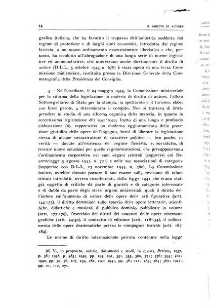 Il diritto di autore rivista giuridica trimestrale della Societa italiana degli autori ed editori