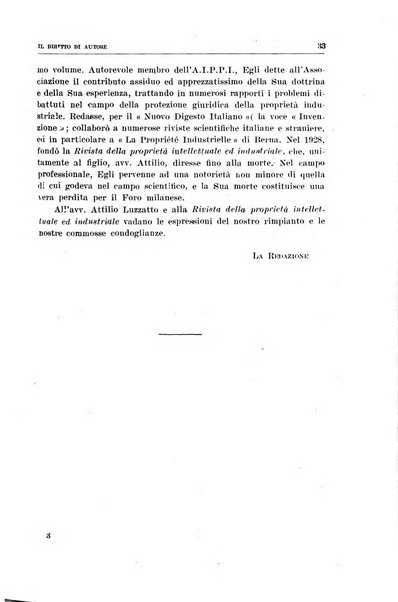 Il diritto di autore rivista giuridica trimestrale della Societa italiana degli autori ed editori