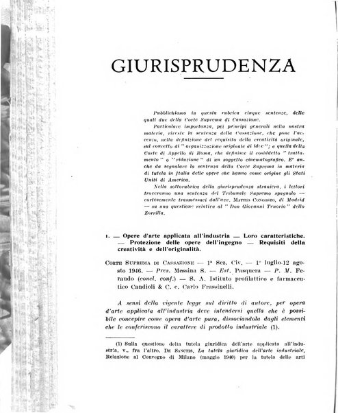 Il diritto di autore rivista giuridica trimestrale della Societa italiana degli autori ed editori