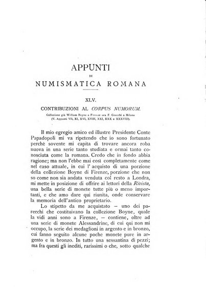 Rivista italiana di numismatica e scienze affini