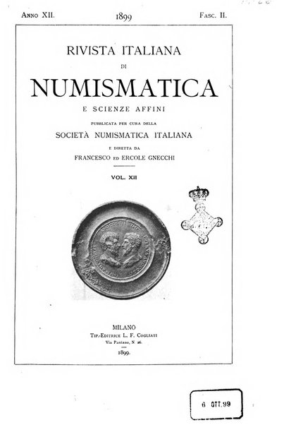 Rivista italiana di numismatica e scienze affini