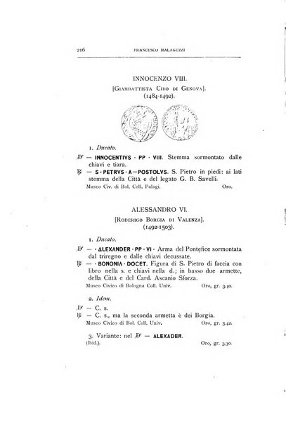 Rivista italiana di numismatica e scienze affini