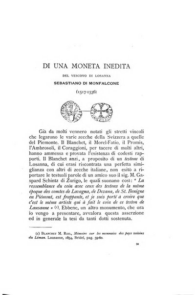 Rivista italiana di numismatica e scienze affini