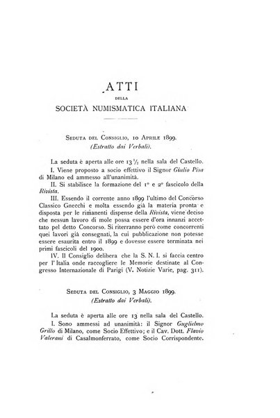 Rivista italiana di numismatica e scienze affini