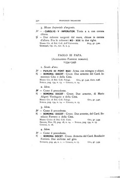 Rivista italiana di numismatica e scienze affini