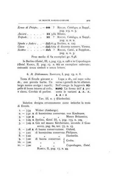 Rivista italiana di numismatica e scienze affini