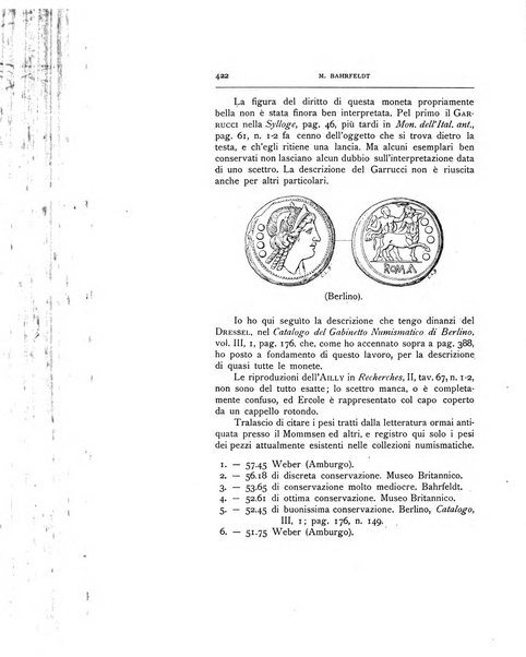 Rivista italiana di numismatica e scienze affini