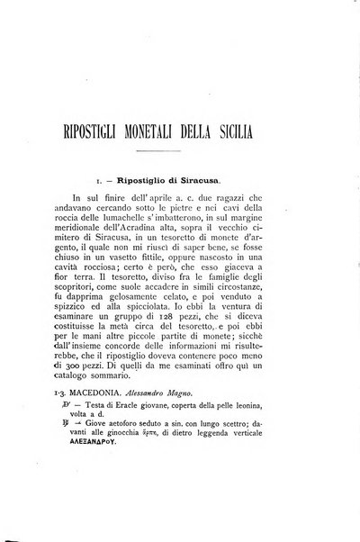 Rivista italiana di numismatica e scienze affini