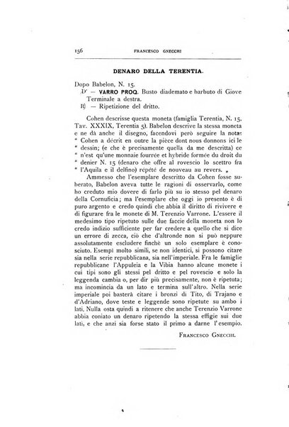 Rivista italiana di numismatica e scienze affini