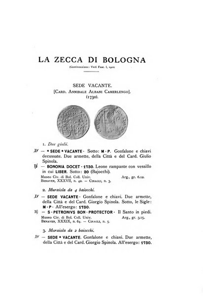 Rivista italiana di numismatica e scienze affini