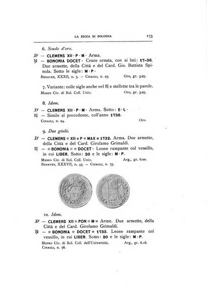 Rivista italiana di numismatica e scienze affini