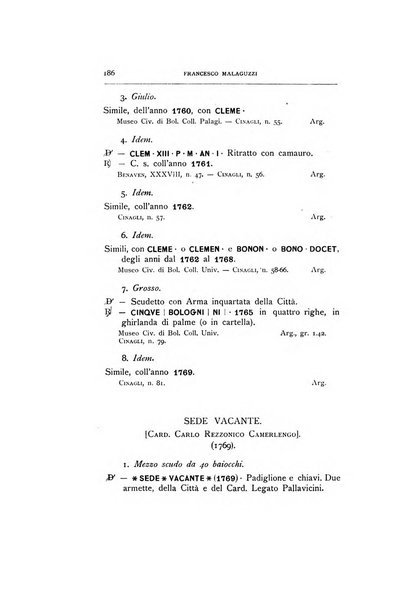 Rivista italiana di numismatica e scienze affini