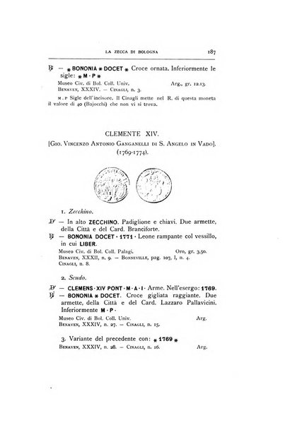 Rivista italiana di numismatica e scienze affini