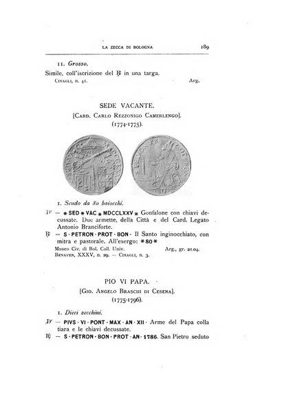 Rivista italiana di numismatica e scienze affini