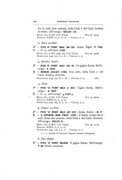 Rivista italiana di numismatica e scienze affini