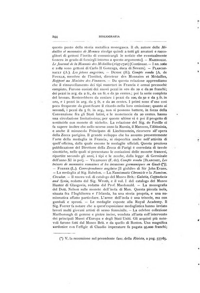 Rivista italiana di numismatica e scienze affini