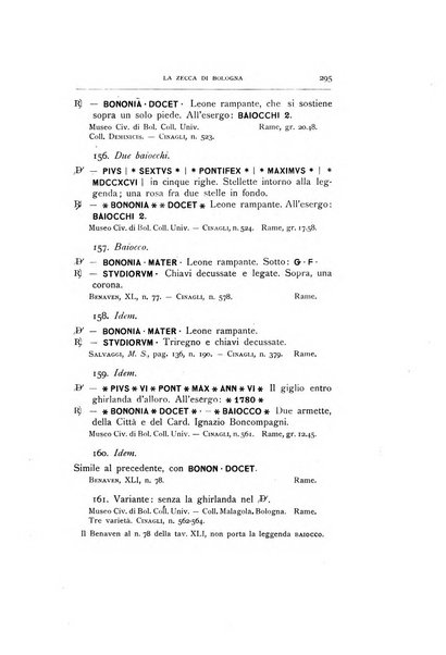 Rivista italiana di numismatica e scienze affini