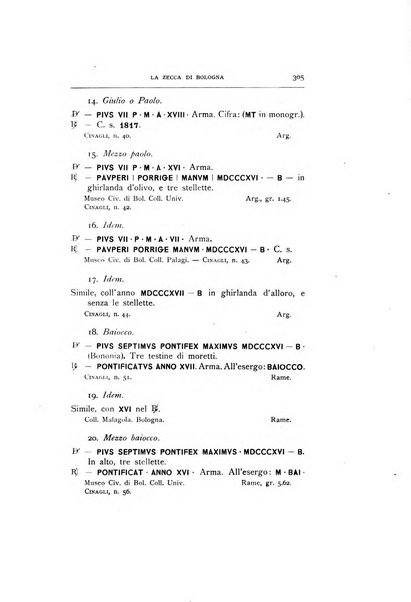 Rivista italiana di numismatica e scienze affini