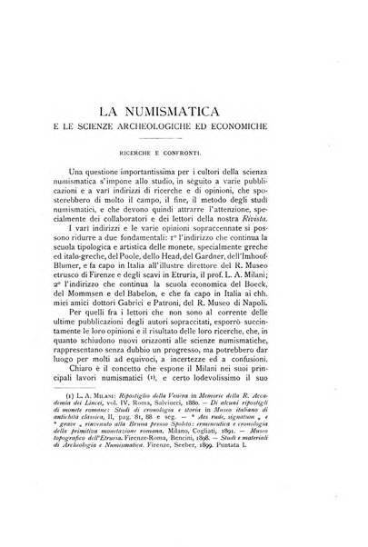 Rivista italiana di numismatica e scienze affini