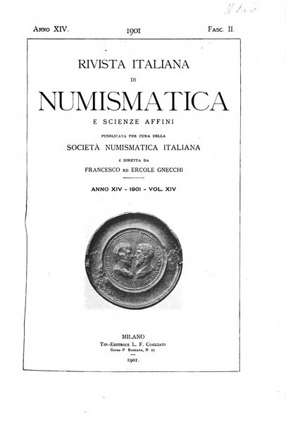 Rivista italiana di numismatica e scienze affini