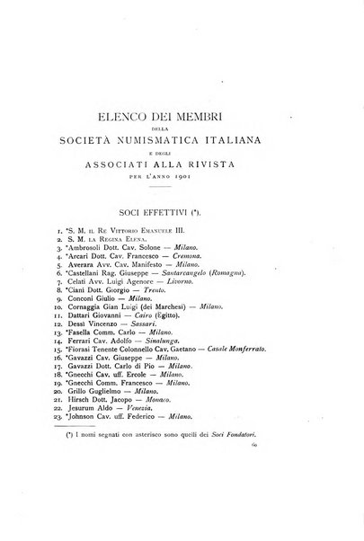 Rivista italiana di numismatica e scienze affini