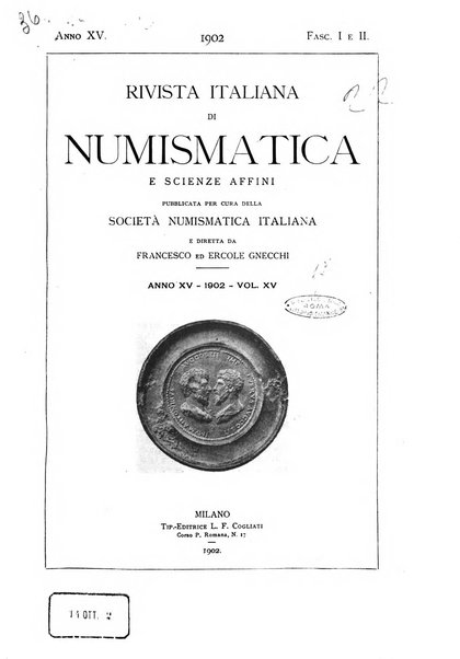 Rivista italiana di numismatica e scienze affini