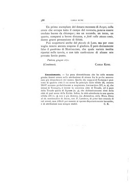 Rivista italiana di numismatica e scienze affini