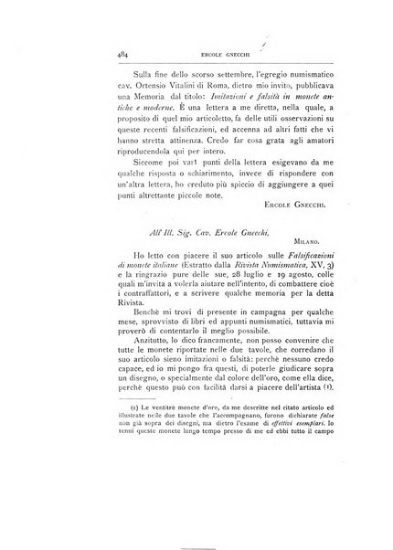 Rivista italiana di numismatica e scienze affini