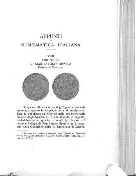 Rivista italiana di numismatica e scienze affini