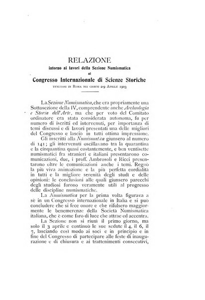 Rivista italiana di numismatica e scienze affini