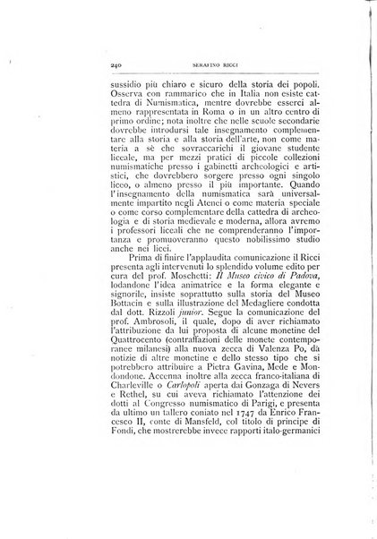 Rivista italiana di numismatica e scienze affini