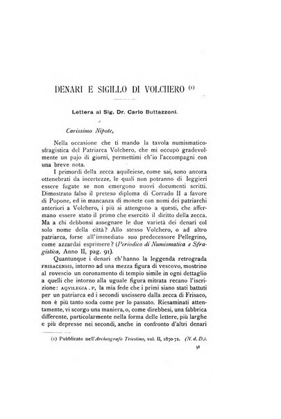 Rivista italiana di numismatica e scienze affini