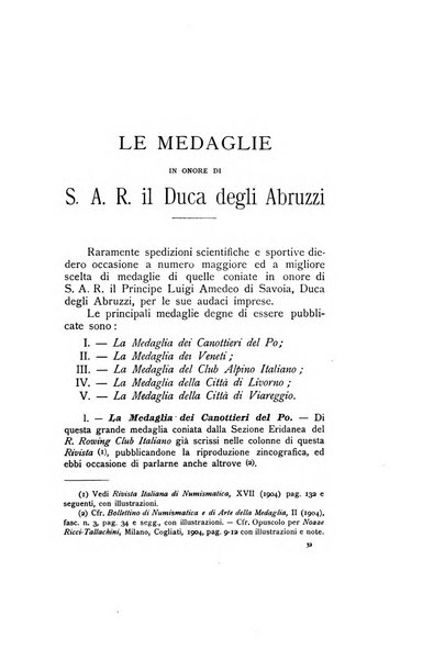 Rivista italiana di numismatica e scienze affini