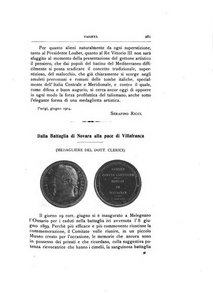 Rivista italiana di numismatica e scienze affini